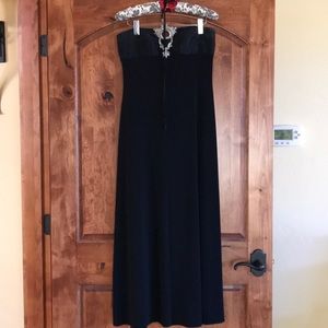 Long black dress, Laundry by Shelli Segal
